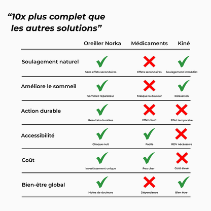 Oreiller Cervical Norka